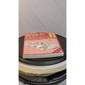 Haynes Repair Manual Chrysler Mid-Size‎ 1982-1993 Red Good DIY Shop Guide 1337